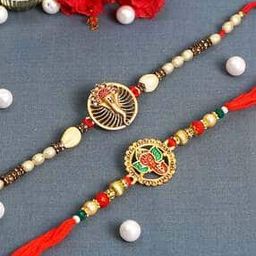 Set Of 2  Religious Ganesha Rakhi-image-4