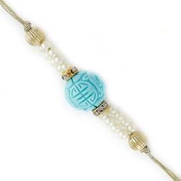 Tie-Up Beads Studded Rakhi-13
