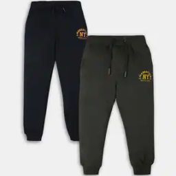 Pack of 2 Flat-Front Joggers Pants with Drawstring-picture-48