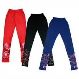 Pack of 3 Floral Print Leggings-image-56