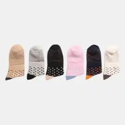 Set of 6 Striped Socks-image-24