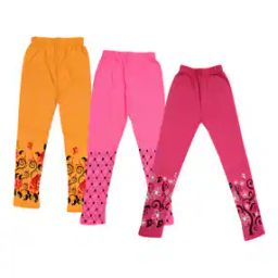 Pack of 3 Floral Print Leggings-image-55