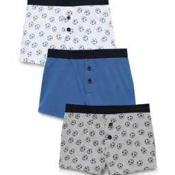 Pack of 3 Boys Printed Boxer Briefs-image-2