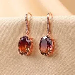 kairangi by yellow chimes Stone-Studded Drop Earrings-picture-45