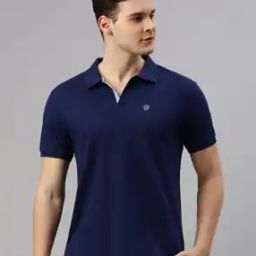 Pack of 2 Men Lounge Polo T-Shirt with Short Sleeves-37