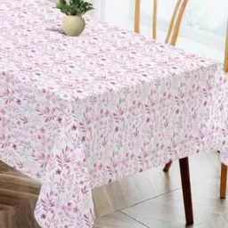 Floral Print 4-Seater Cotton Table Cover 60" x 54"-21