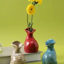 Pack Of 3 Distorted-Shaped Flower-Vase-15