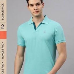 Pack of 2 Men Short-Sleeves Polo T-Shirts-image-41