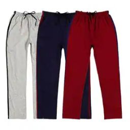 Boys Pack of 3 Track Pants with Drawstring-Elasticated Waist-72