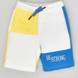 Boys Colourblock Regular Fit Shorts-picture-31