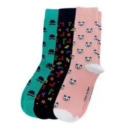 Pack of 3 Mid-Calf Length Socks-image-134