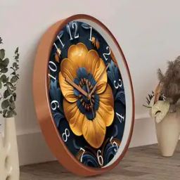 Printed Round Analog Wall Clock-4
