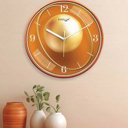 Printed Round Analog Wall Clock-2