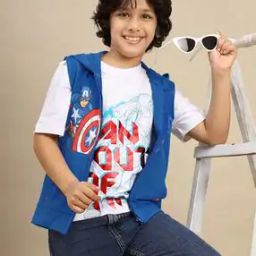 Boys Graphic Crew- Neck T-shirt-image-37