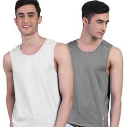 Solid Sleeved Regular Round-Necked  Vest-image-36