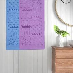 fabinaliv Set of 2 300 GSM Geometric Print Bath Towels 43" x 22"-picture-16