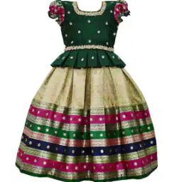 Girls Embellished & Embroidered Lehenga & Choli Set-image-47