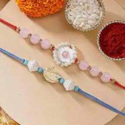 Set of 2 Beaded Tie-Up Rakhi-image-20
