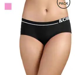 Pack of 3 - MicroModal Mid-Rise Soft Hipster Briefs-52