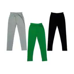 Pack of 3 Leggings with Elasticated Waist-picture-47