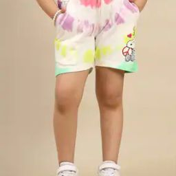 Girls Regular Fit Graphic Shorts-picture-19