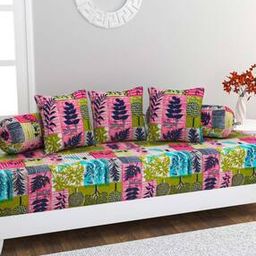 Floral Print Diwan Set-picture-0