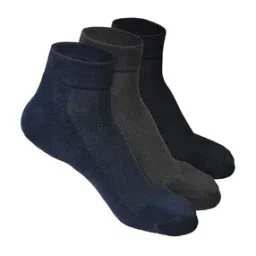 Pack of 3 Men Ankle-Length Socks-image-3