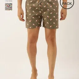 Pack of 3 Printed Shorts with Elasticated Waist-image-67