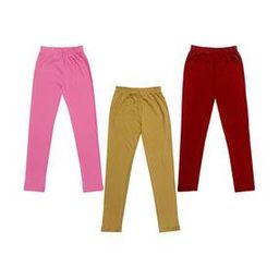 indiweaves Pack of 3 Basic Leggings-picture-49