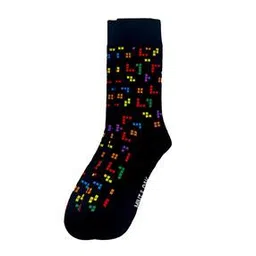 Men Printed Mid-Calf Length Socks-picture-0