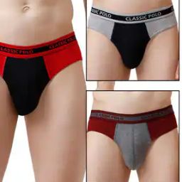 Pack of 3 Colourblock Briefs-picture-31