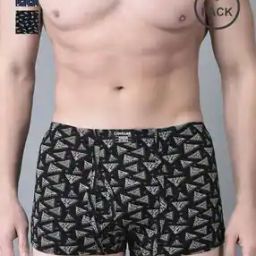 Pack of 3 Men Graphic Print Trunks-picture-11