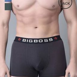 Pack of 3 Men Trunks with Elasticated Waist-picture-22