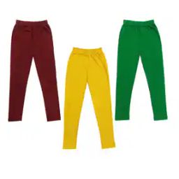 Pack of 3 Leggings with Elasticated Waist-image-85