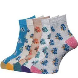 Pack of 5 Ankle-Length Socks-image-45