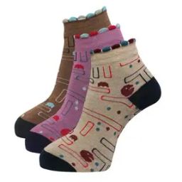 Pack of 3 Ankle-Length Socks-image-37