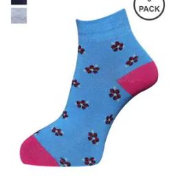 Pack of 3 Ankle-Length Socks-12