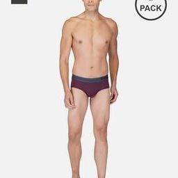 Pack of 2 Micro Modal Briefs with Soft Elasticated Waistband-image-26