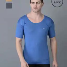 Men Pack of 3 Combed Cotton Vests-image-3