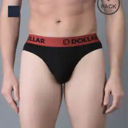 Men Pack of 2 Briefs with Logo Waistband-image-106