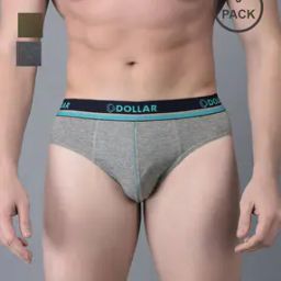 Men Pack of 3 Briefs with Logo Waistband-14