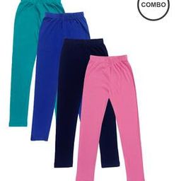 Pack of 4 Full-Length Leggings-image-0