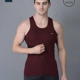 Men Pack of 2 Combed Cotton Vests-image-123