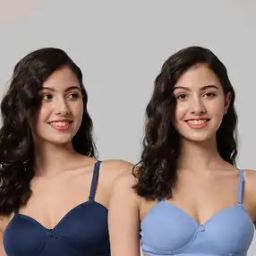 Women Pack of 2 Full-Coverage Lightly Padded Bra-0