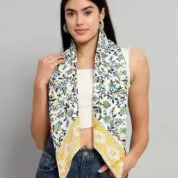 Women Floral Print Scarf-picture-19