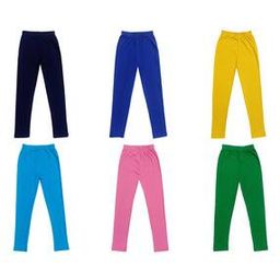 Pack of 6 Leggings with Elasticated Waist-image-15