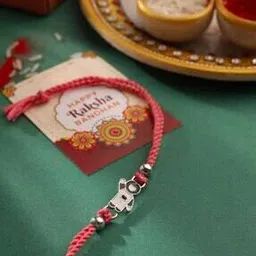 Astronaut Kid Rakhi with Roli Chawal & Teddy Bear-image-37