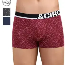 &circus Men Pack of 3 Trunks with Elasticated Waistband-picture-47