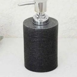 Corsica Carter Polyresin Round Soap Dispenser-52