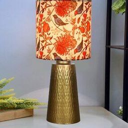 Graphic Print Metal Lamp-25
